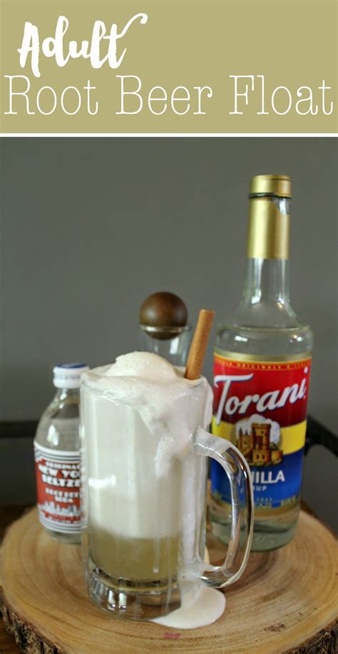 Adult Root Beer Float Delicious Creamy Alcoholic Treat