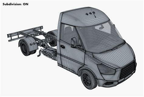 ArtStation - Generic Truck Chassis Frame M 1 | Resources