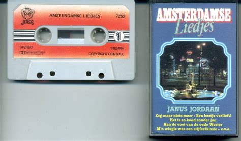 Janus Jordaan Amsterdamse Liedjes Nrs Cassette Zgan Cassettebandjes