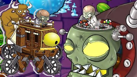 Dr Zomboss Pvz Vs Zombot War Wagon Pvz2 In Plants Vs Zombies 2 And