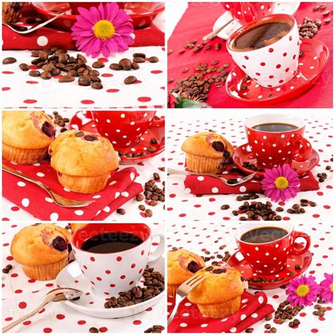 Muffins and coffee 23031229 Stock Photo at Vecteezy