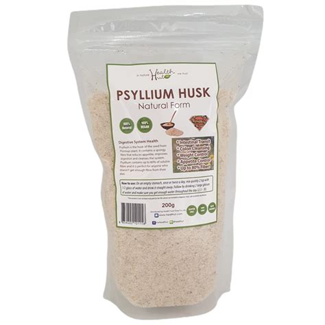 Psyllium Husk Whole 200g Healthut