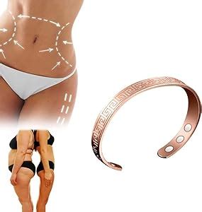 Pulsera De Cobre Para Mujer Apariencia Elegante Drenaje Linf Tico