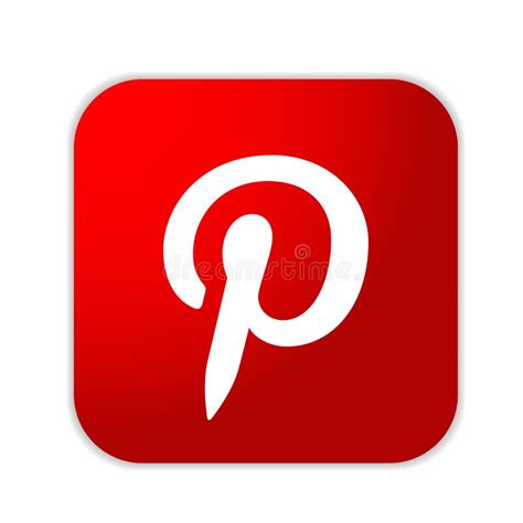 Pinterest Icon White