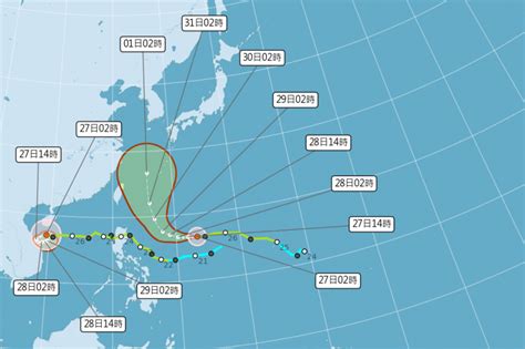 「康芮」最新路徑曝光！專家曝颱風又強又大「這3天影響最劇」：有直接登陸台灣的可能 風傳媒