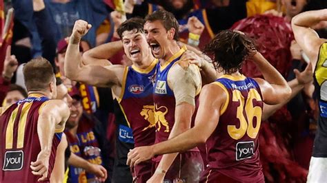 Afl 2022 Live Brisbane Lions Vs Richmond 1st Elimination Final Afl World Loses It For Insane