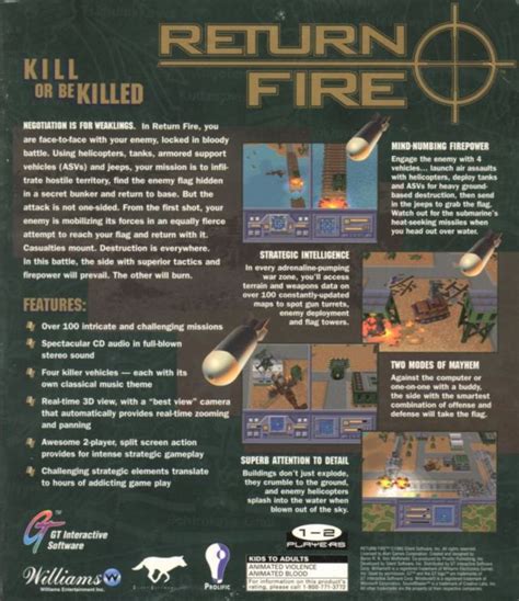 Return Fire Maps O Death Box Shot For 3do Gamefaqs