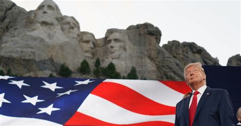 Trumps Mount Rushmore Trip Highlights Disconnect With Viruss Surge