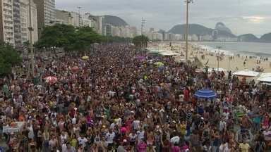 Rj Parada Lgbti Re Ne Cerca De Mil Pessoas Na Orla De Copacabana