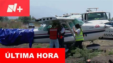 Avioneta Aterriza De Emergencia En El Macrolibramiento De Guadalajara