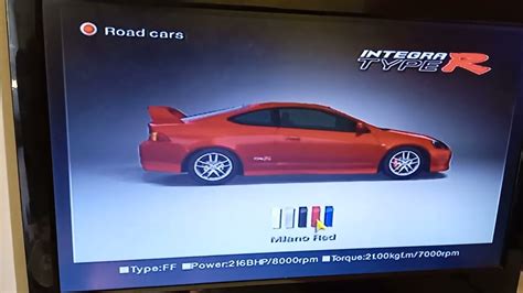 Gran Turismo 4 Honda Car List PS2 Gameplay HD YouTube