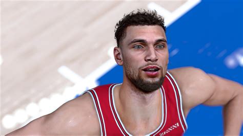 Zach Lavine Cyberface And Body Model By Mrk For K