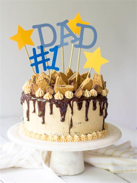 1 Dad Chocolate Fathers Day Cake