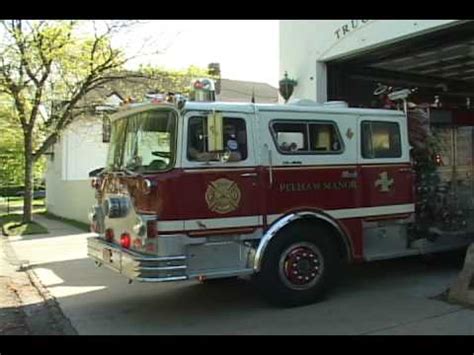 Pelham Manor Ny Fire Department Engine 1 Tower Ladder 3 YouTube