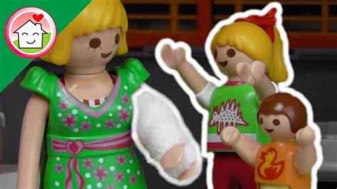 Playmobil Novelinha Português O braço quebrado A Família Hauser YouTube