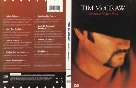 Tim McGraw - Greatest Video Hits (2002, DVD) | Discogs