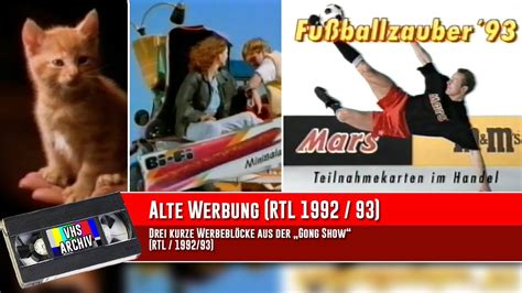 Alte Werbebl Cke Rtl Youtube