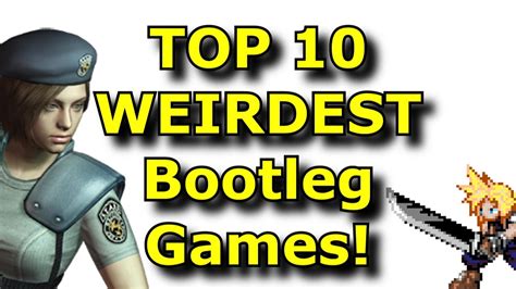 Top 10 Weirdest Bootleg Games Youtube