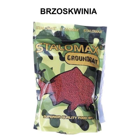 Pellet Zanętowy na karpia Stalomax Brzoskwinia 2mm 1kg