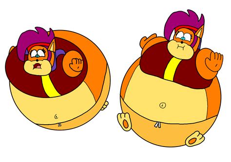 Big Bloated Michelle Pawstrike By Kidmatitoon18 On Deviantart