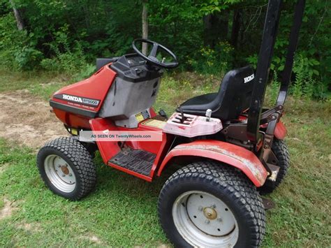 Honda Rt5000 Tractor 4 Wheel Drive 4 Wheel Steer 5013 Rt5000 5518