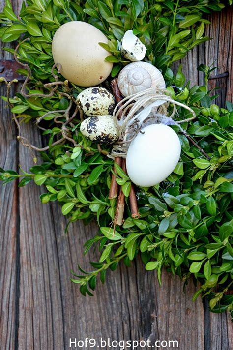 Osterkranz Osterdeko Deko F R Ostern Diy Kranz Mit Eiern