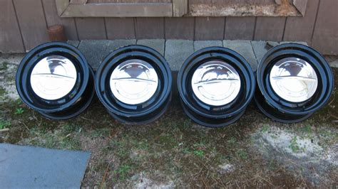 15 X 7 Wheel Vintiques Steel Wheels Wford Hub Caps The Hamb