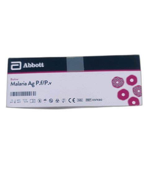 Abbott SD Malaria Pf Pv Rapid Test Kit 25 T Ag At Rs 21 5 Piece In