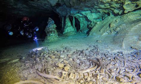 Hallan Restos Humanos De M S De A Os En La Cueva Inundada M S