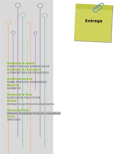 Tarea Pr Cticas De An Lisis De Caso Nombre De La Materia