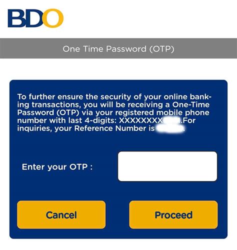 How To Register Your Bdo Account To Online Mobile App Banking