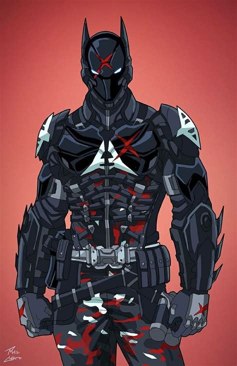 Arkham Knight Phil Cho Superhero Art Dc Comics Art Red Hood