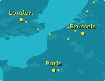 Eurostar London To Paris Route Map