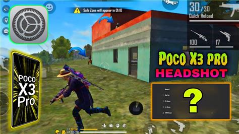 Poco X Pro My New Settings Hud Sensi Dpi Free Fire