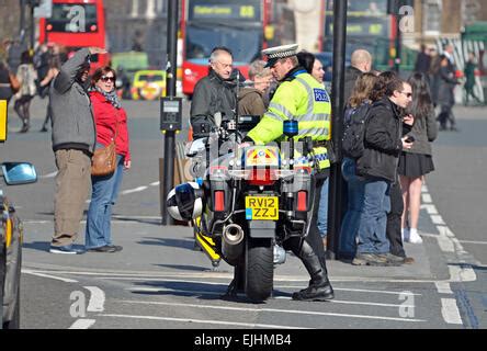 Metropolitan Police Motorcycle Police Officer London Stock Photo Alamy