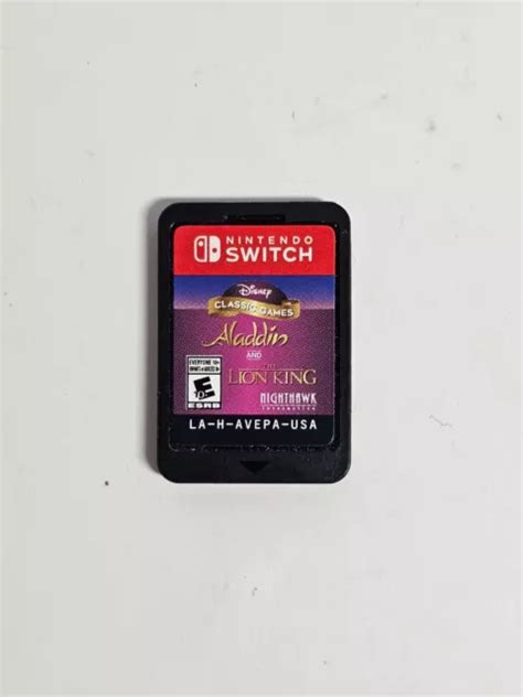 Disney Classic Games Aladdin And The Lion King Nintendo Switch