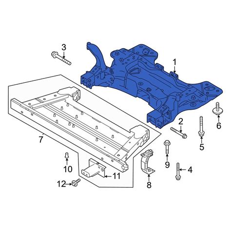 Volvo OE 32395141 Front Suspension Subframe Crossmember