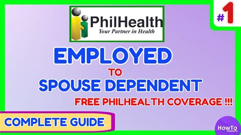 Philhealth Mdr Update How To Change Member Type From Employed To