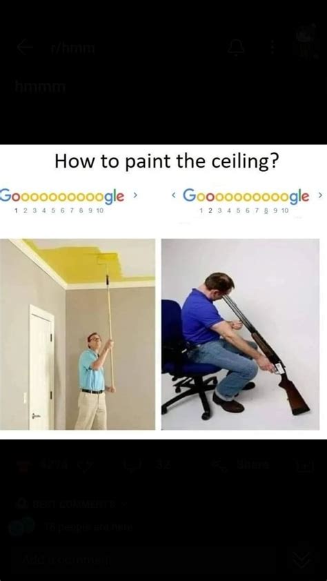 How To Paint The Ceiling Had Ifunny