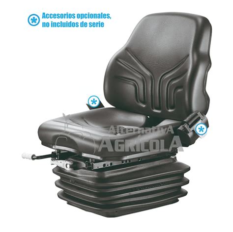 Asiento Grammer Compacto Basic XM con Suspensión Mecánica MSG 283 520 PVC