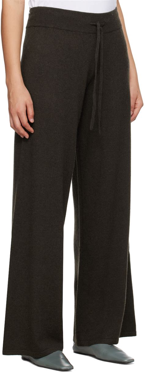 LISA YANG SSENSE Exclusive Brown The Sofi Lounge Pants Lisa Yang