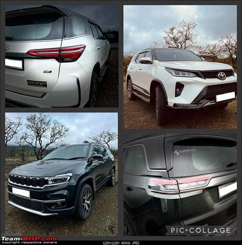 Jeep Meridian Vs Fortuner Legender Head To Head In An Owner Comparo