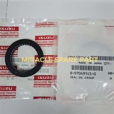 Oil Seal Timing Crucket Axle Front Pulley As Isuzu TRAGA DMAX D MAX