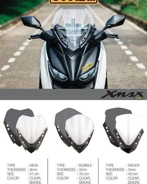 Instock Sectbill Visor For Yamaha Xmax Motorcycles Motorcycle