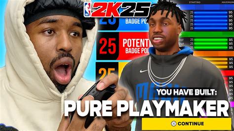 I FOUND THE BEST PURE PLAYMAKER BUILD ON NBA 2K25 EARLY Playmaker