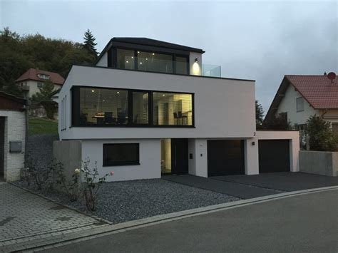 Neubau Einfamilienhaus Mit Doppelgarage In Ha Mersheim Huber