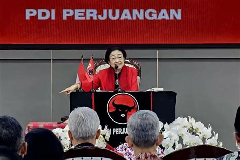 HUT Ke 51 PDIP Megawati Sebut Ganjar Mahfud Penuhi Tiga Syarat Sebagai