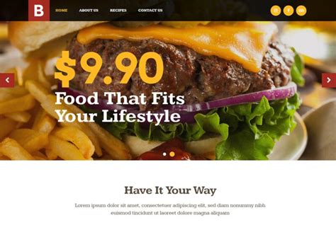 Best Food Truck Wordpress Themes