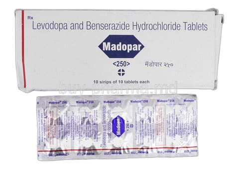 Buy Levodopa/ Benserazide ( Generic Prolopa ) Online Levodopa ...