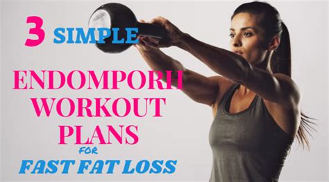 3 Simple Female Endomorph Workout Plans For Fat Loss Libifit Dieting And Fitness For Women